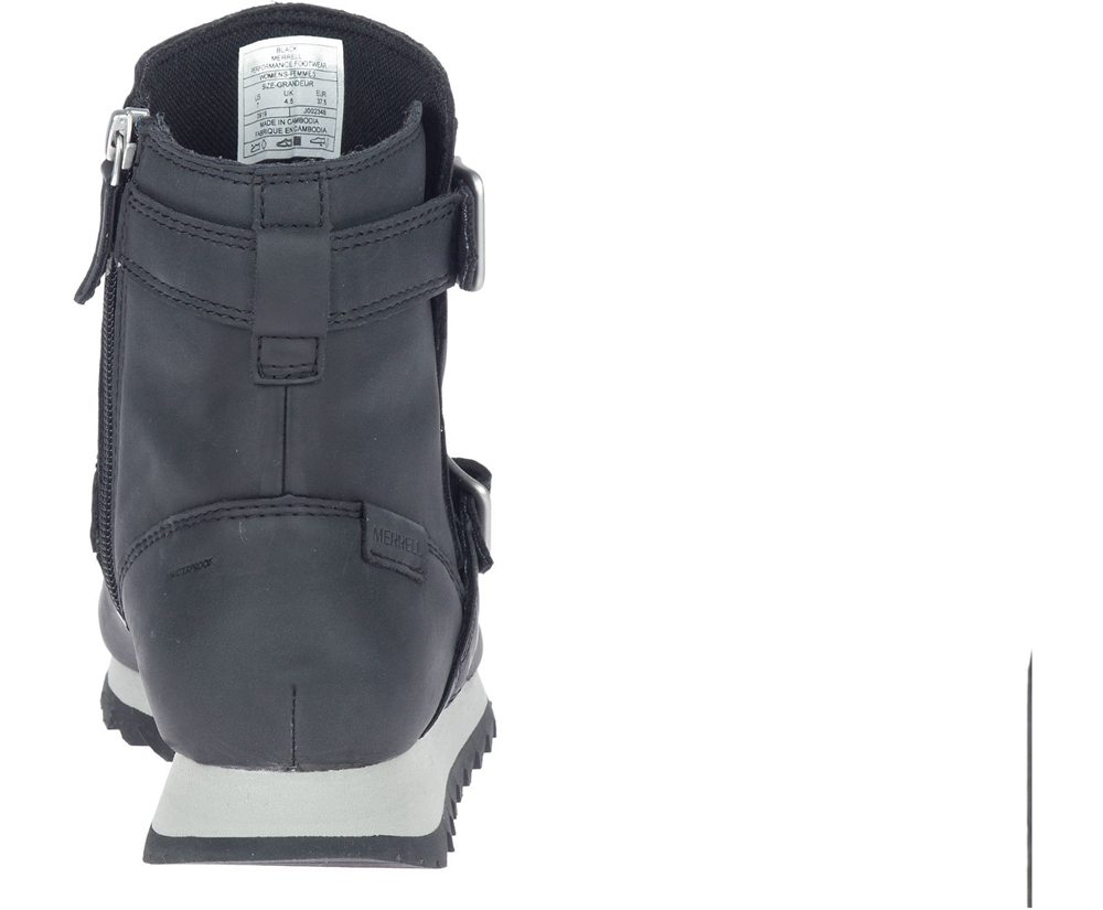 Merrell Støvler Dame - Alpine Buckle Waterproof - Sort - LAN842731